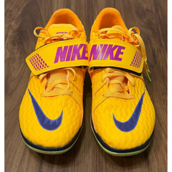 Nike Zoom High Jump Elite Track Spikes Citron Yellow (FZ9636-800) Mens Sz 6 main image 6
